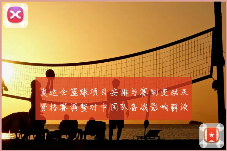 奥运会篮球项目安排与赛制变动及资格赛调整对中国队备战影响解读